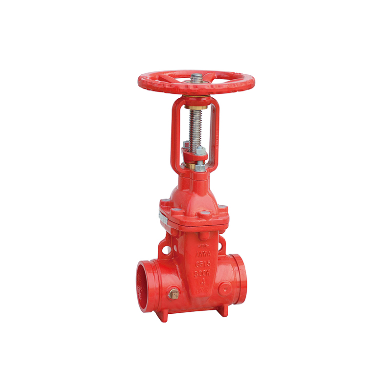 Grooved Resilient OS_Y Gate Valve (XZ81X)